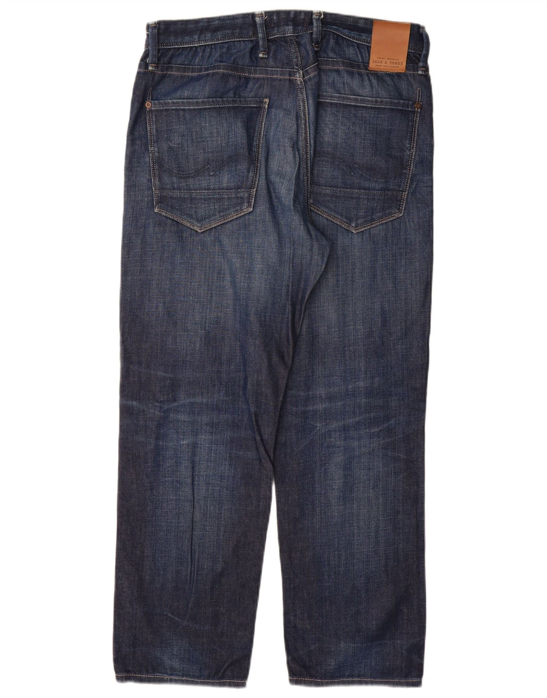 Jack & Jones Jean Droit Homme W32 L30 Bleu Coton