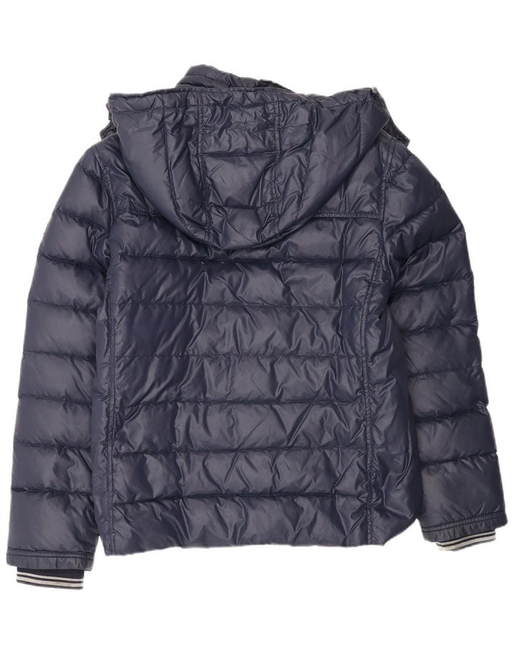 Fay Veste matelassée à capuche fille 12-13 ans bleu marine