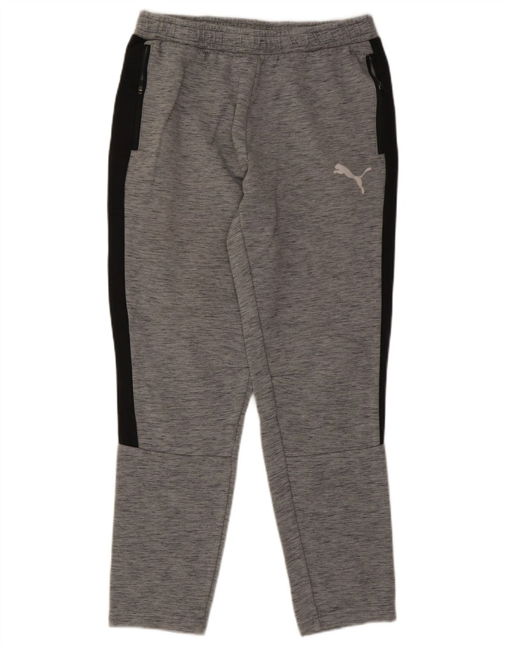 Puma Pantalon de Survêtement Homme Gris Moyen Colourblock Cotton