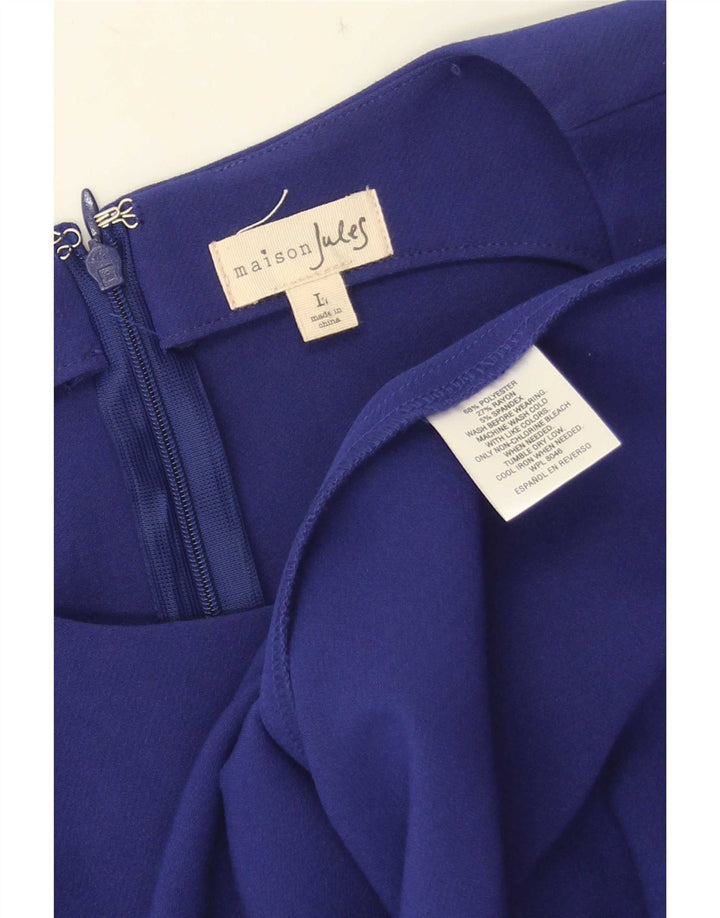 Jules Robe fourreau sans manches pour femme UK 44 Large Bleu Polyester