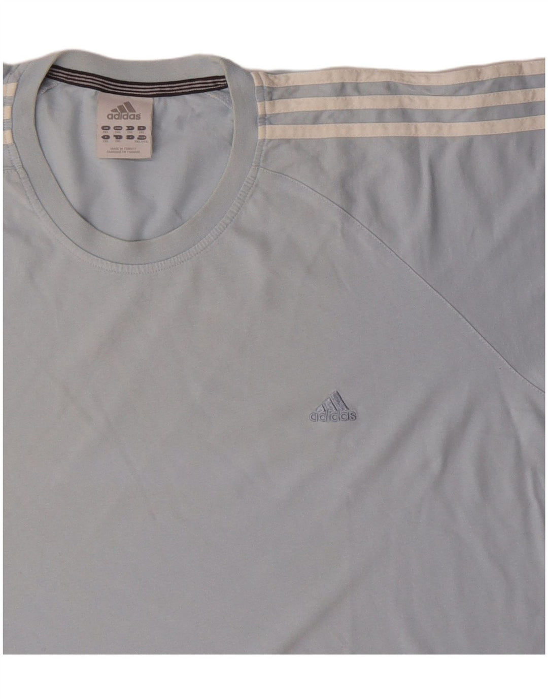 Adidas T-Shirt Homme Top 2XL Bleu Coton