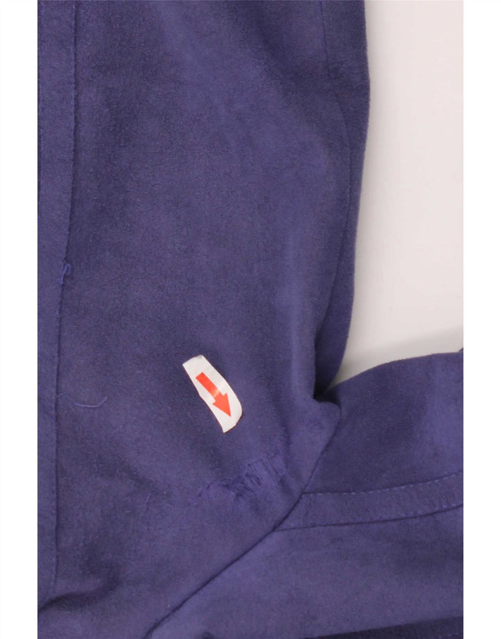 Cojana Manteau en faux suède pour femme UK 12 Violet moyen Polyester