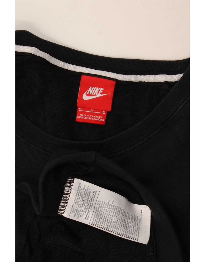 Nike Sweat-shirt en coton noir moyen pour homme