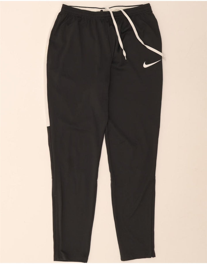 Pantalon de survêtement Nike Dri Fit pour homme, en polyester color block, gris moyen