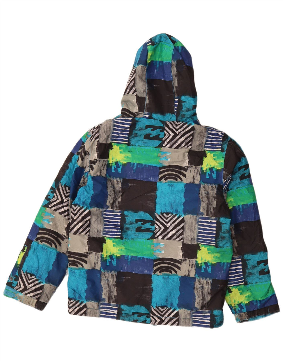Billabong Veste de ski à capuche pour garçon 13-14 ans XL Patchwork multicolore