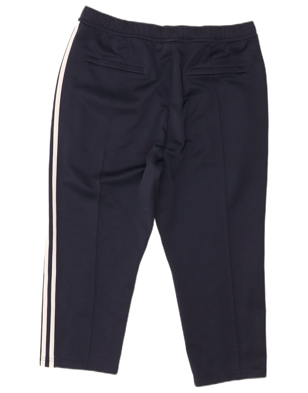 Adidas Pantalon de survêtement court pour homme Large Bleu marine Polyester