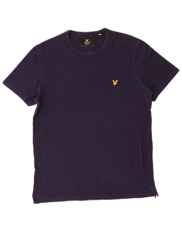 Lyle & Scott T-Shirt Homme Bleu Marine Moyen Coton