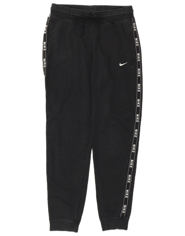 Nike Pantalon de survêtement graphique pour femme, jogging UK 10, petit coton noir