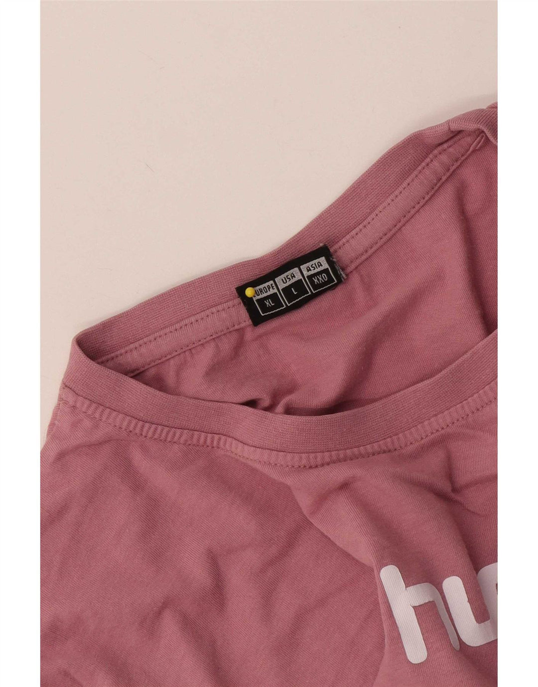 Hummel T-Shirt Graphique Homme Large Rose