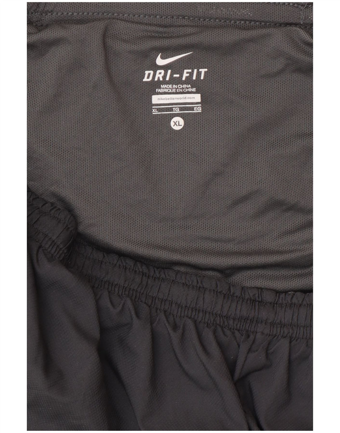 Nike Short de sport pour homme XL Noir Polyester