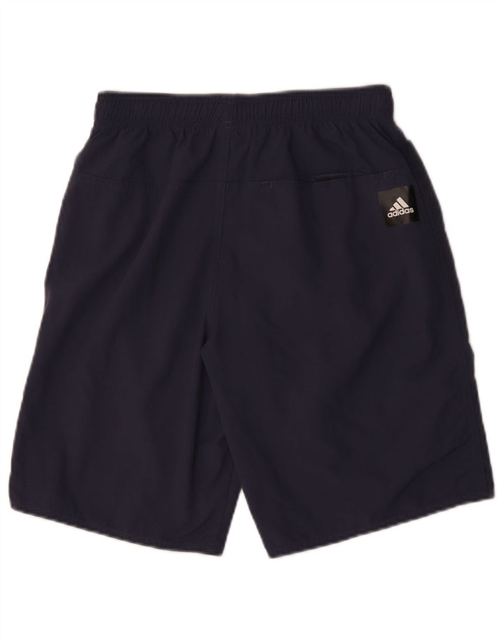 Adidas Short de sport pour homme Petit bleu marine Polyester