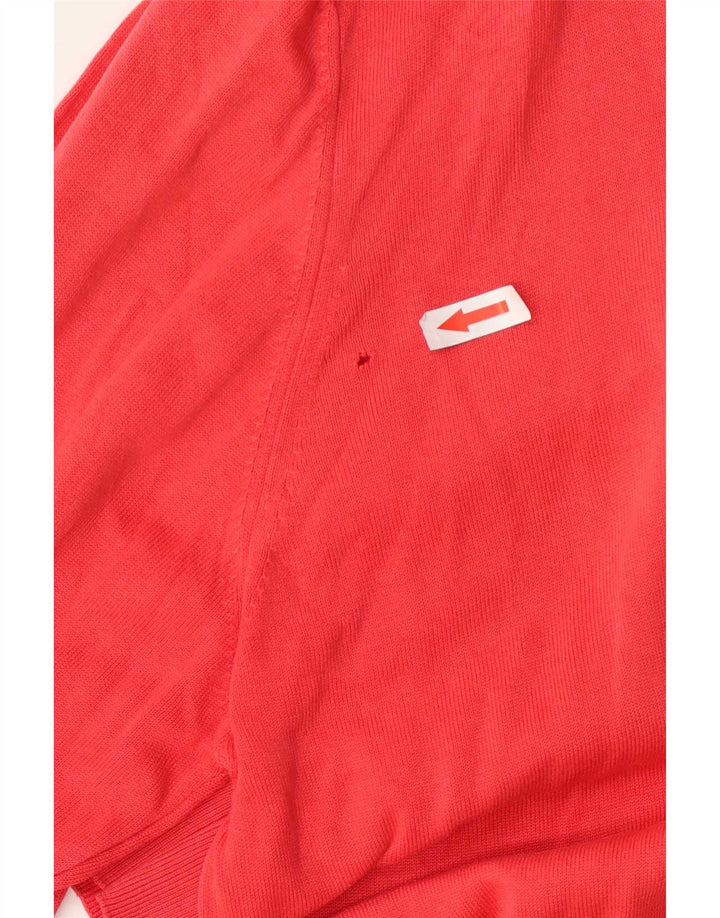 Massimo Dutti Pull col V pour homme Rouge Taille L