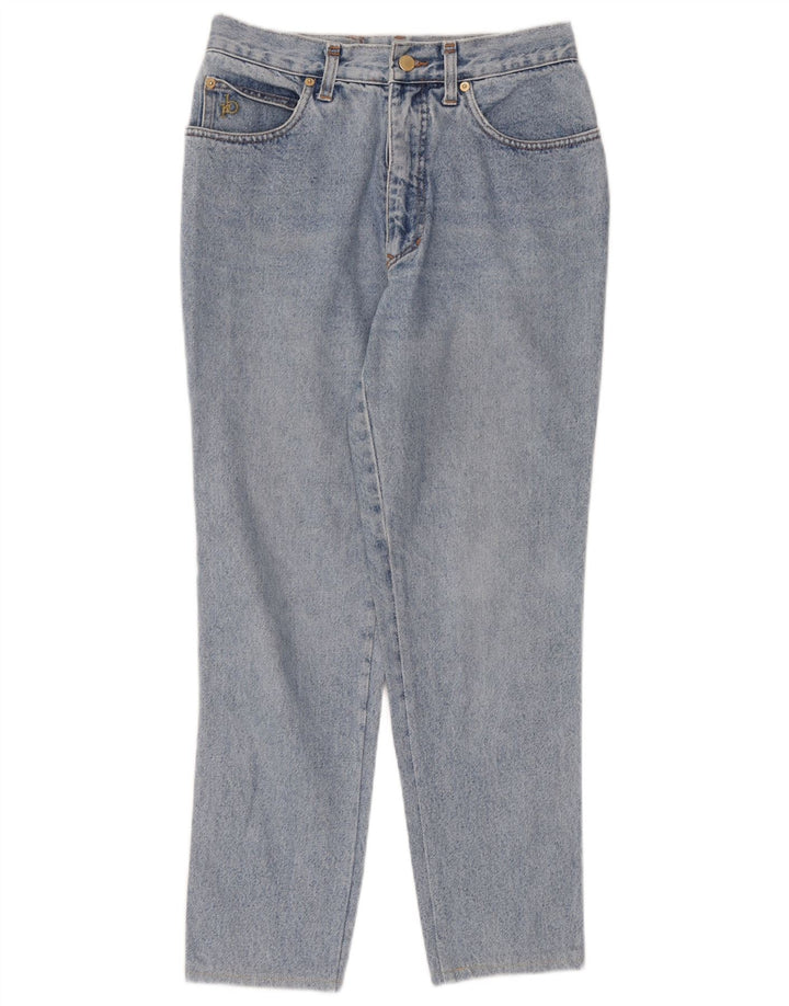 Roccobarocco Jean fuselé femme W28 L27 coton bleu