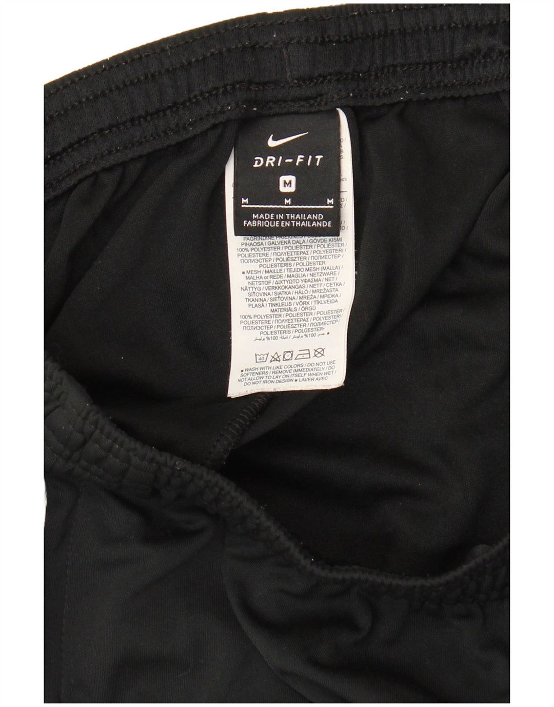 NIKE Pantalon de survêtement Dri Fit pour homme en polyester color block noir moyen