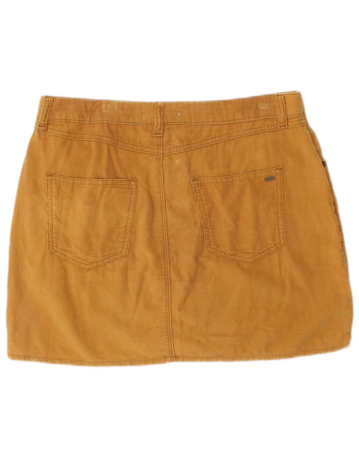 O'Neill Femme Mini Jupe En Velours Côtelé Moyen W30 Beige Coton