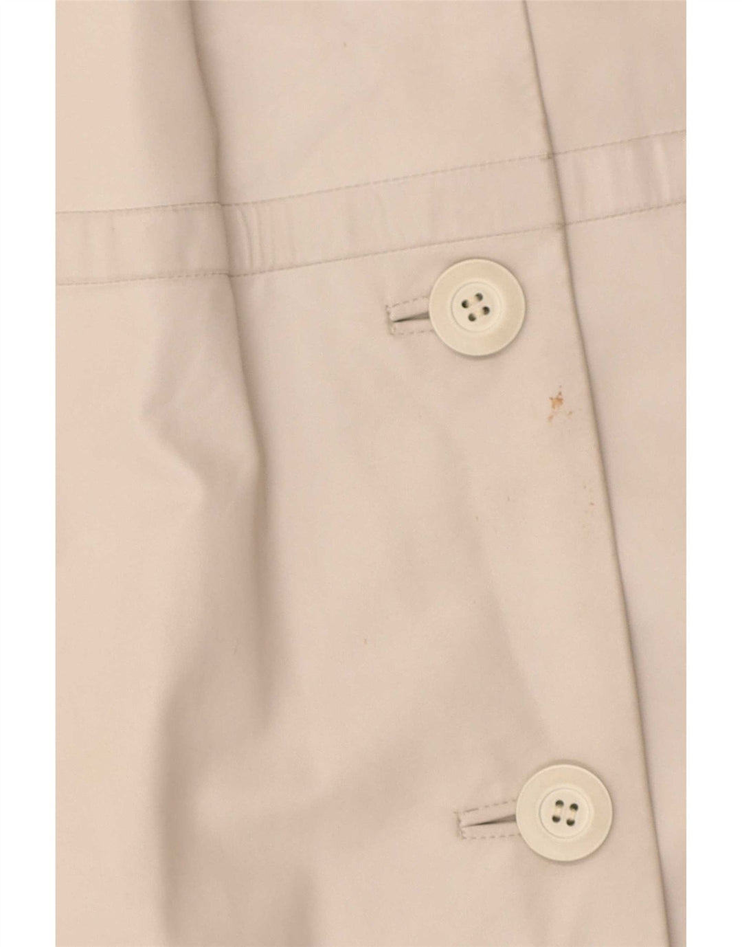 Manteau Femme Vintage IT 44 Beige Moyen
