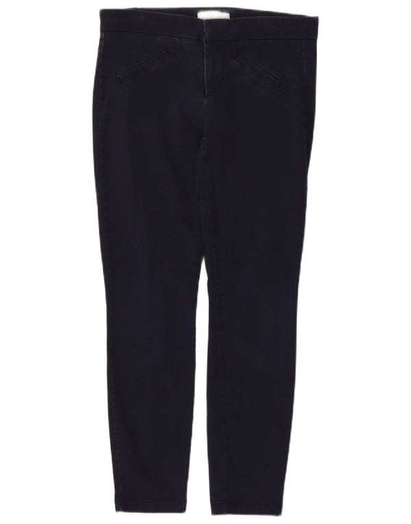 Gap Pantalon skinny décontracté pour femme UK 8 Small W30 L26 Bleu marine Coton