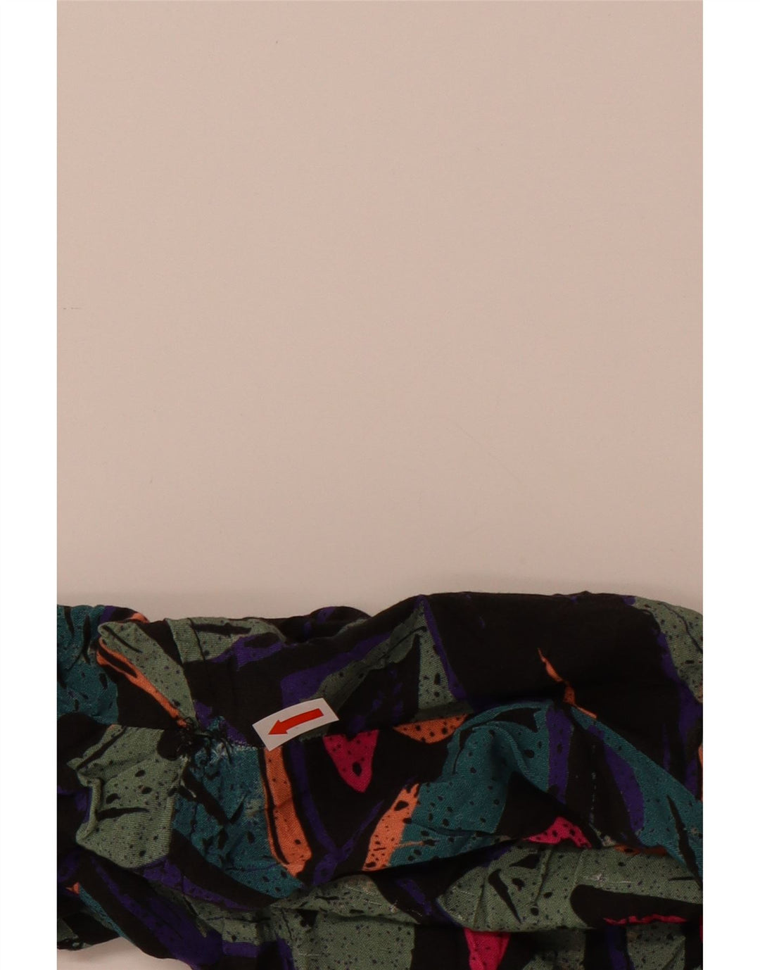 Pull & Bear Chemise à Manches Courtes Homme XL Multicolore Géométrique Viscose