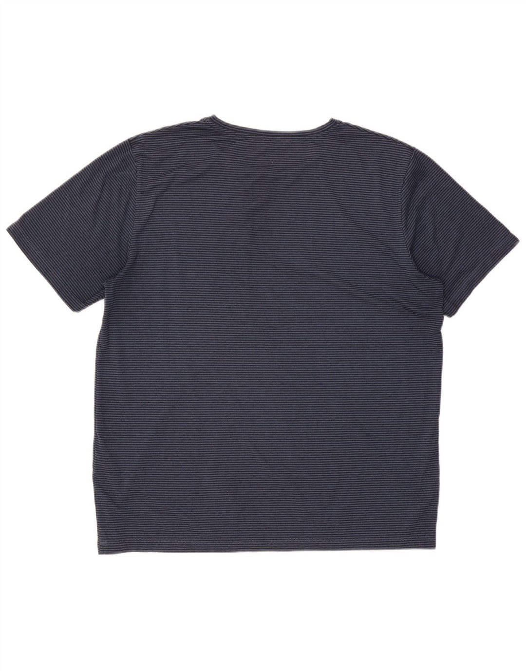Rohan T-Shirt Homme Haut Large Bleu Marine Rayé Polyester
