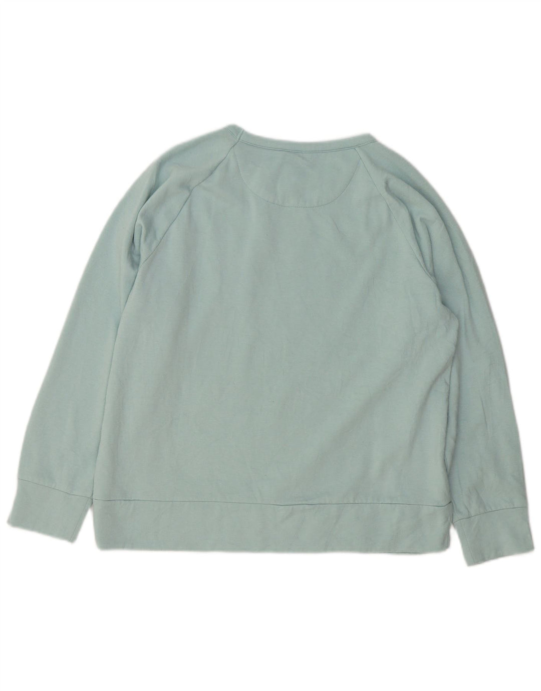 Eddie Bauer Sweat-shirt pour femme UK 16 Grand Bleu Polyester