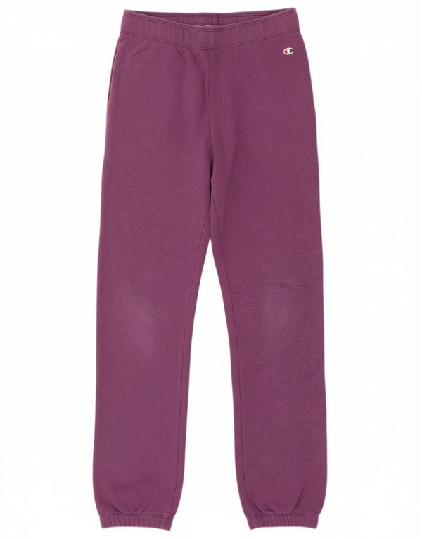 Champion Pantalon de survêtement pour fille 11-12 ans Violet Taille L