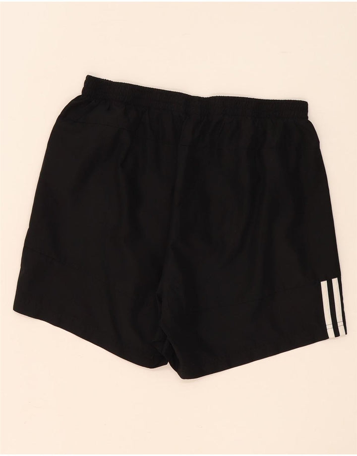 Adidas Short de sport pour femme UK 14 Medium Noir Polyester