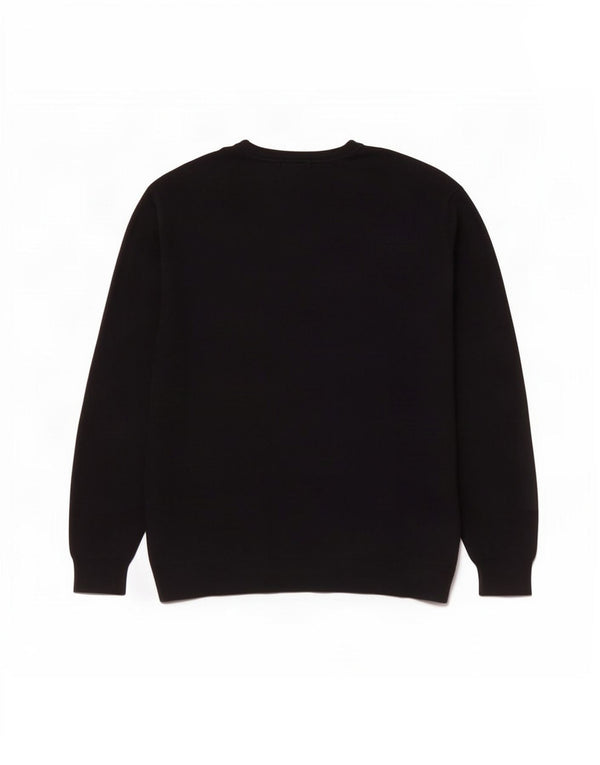 Zara Pull Col V Homme XL Noir Coton