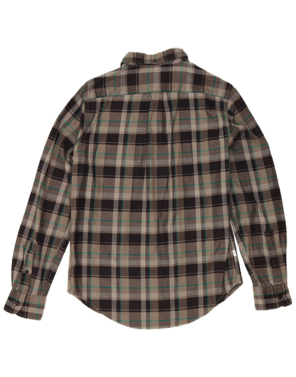 Levi's Chemise Slim Fit Flannel Homme Gris à Carreaux Coton