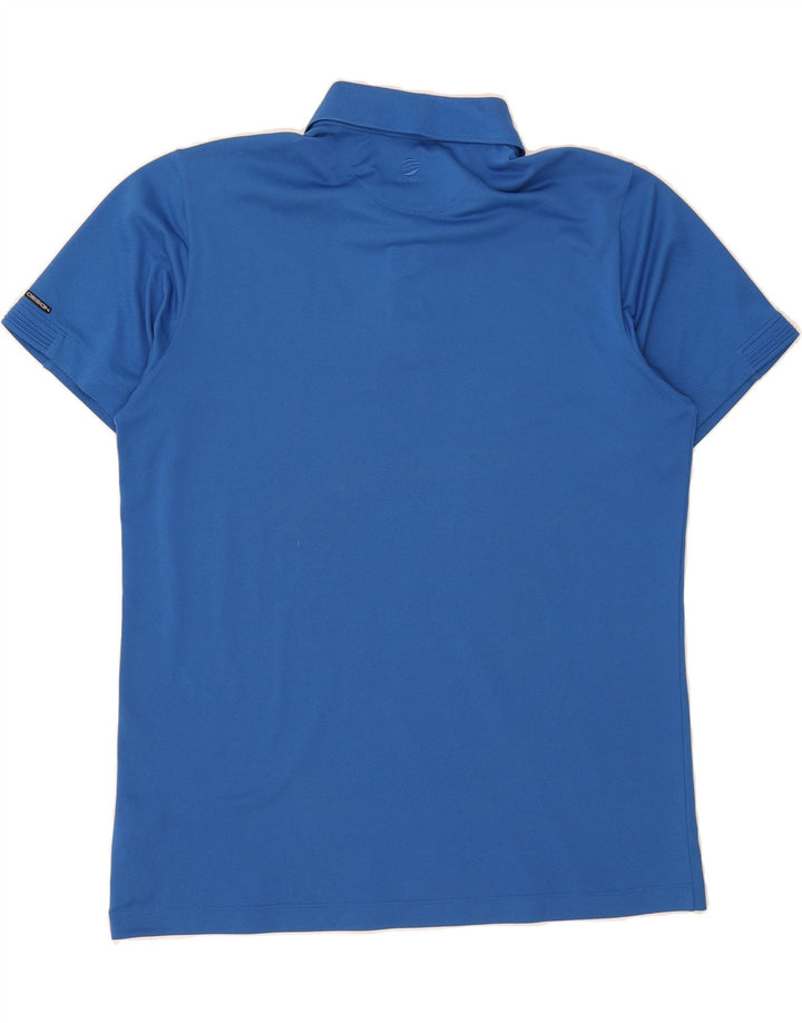 ADIDAS Mens Polo Shirt XL Blue Polyester Vintage Adidas and Second-Hand Adidas from Messina Hembry 
