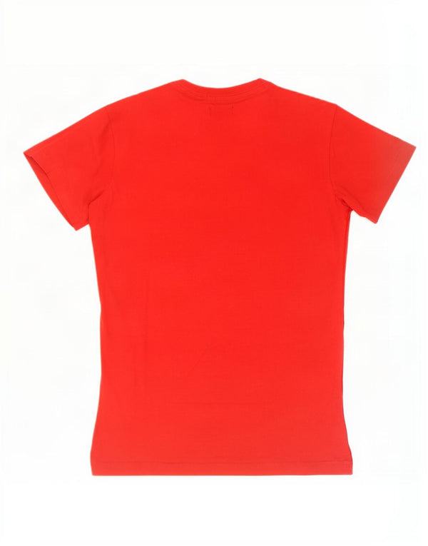 Diesel Mens Graphic T-Shirt Top Small Red