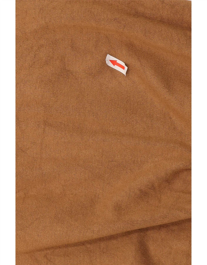 Pull Col Bateau Zara Homme Beige Moyen Viscose