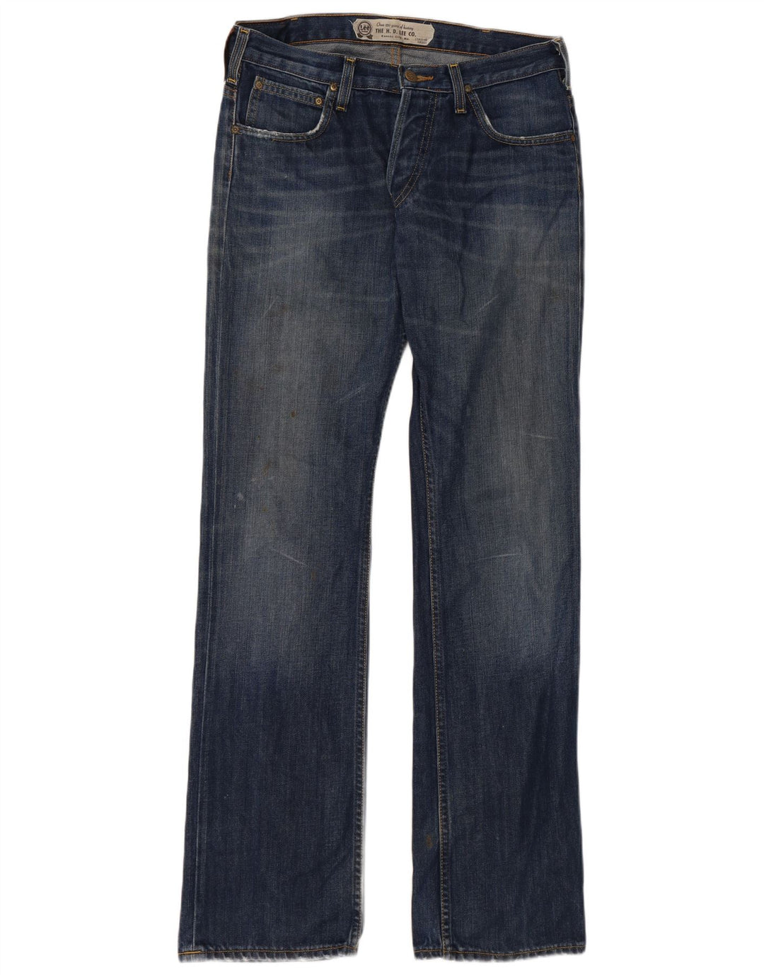 LEE Jean Droit Knox Homme W32 L34 Bleu Marine Coton