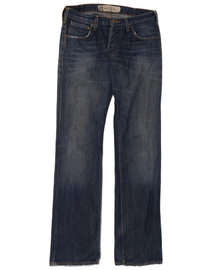 LEE Jean Droit Knox Homme W32 L34 Bleu Marine Coton