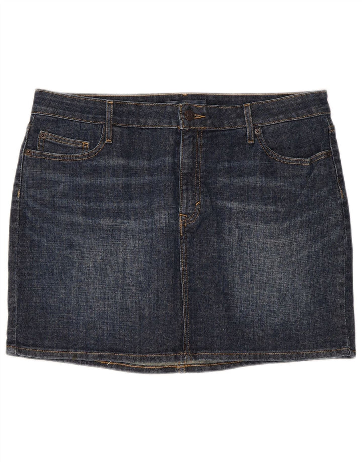 Levi's Mini jupe en jean pour femme US 16 XL W36 Bleu Coton