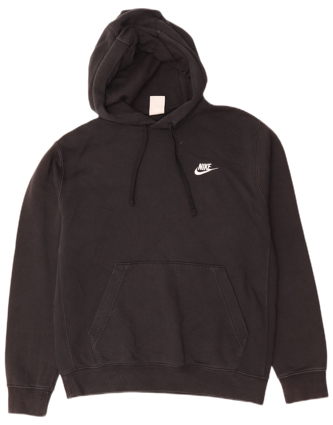 Nike Pull à capuche pour homme Petit coton noir