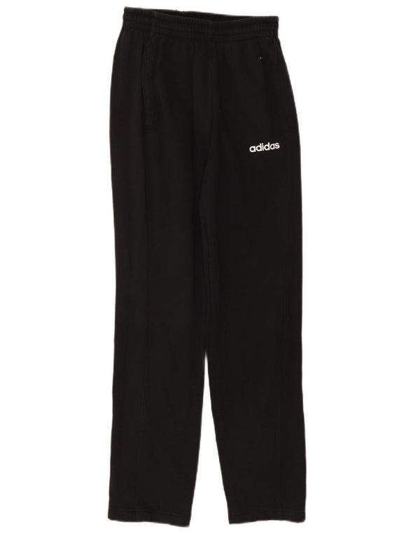 ADIDAS Pantalon de survêtement pour femme UK 8 Small Noir Coton