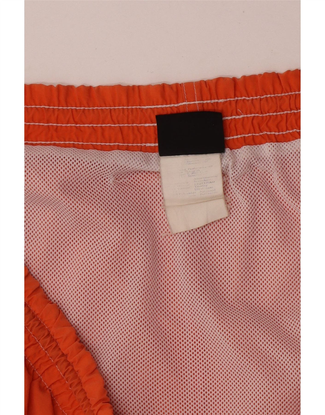 Champion Short de Bain Graphique Homme 2XL Orange Colorblock Polyamide