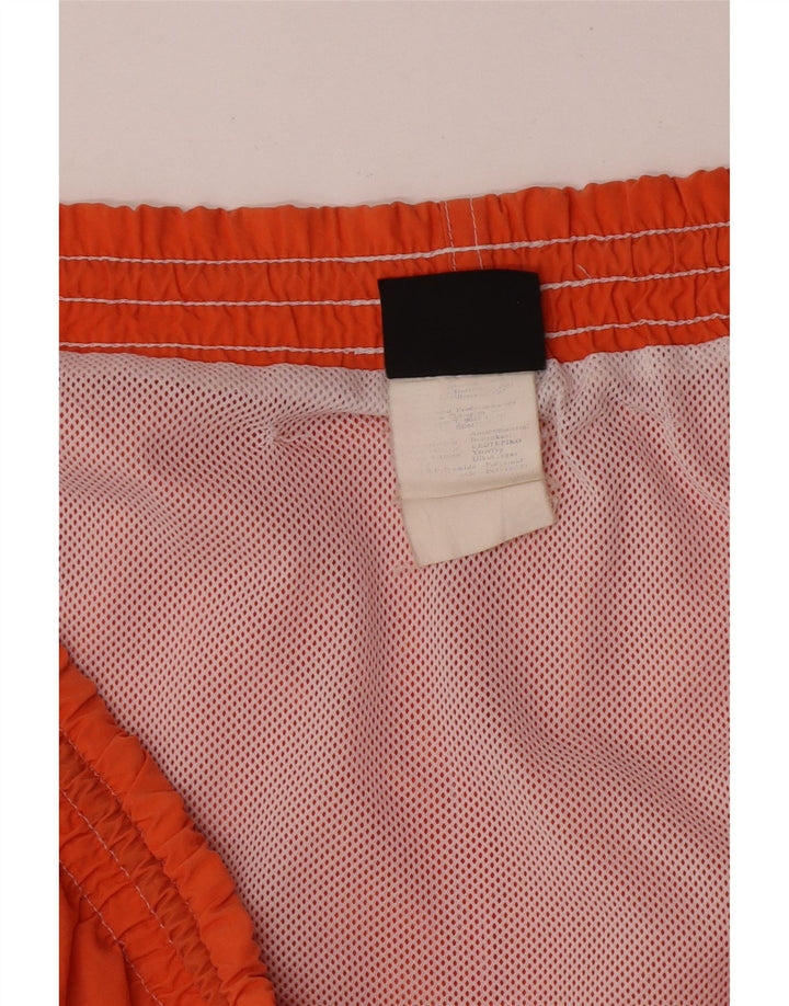 Champion Short de Bain Graphique Homme 2XL Orange Colorblock Polyamide