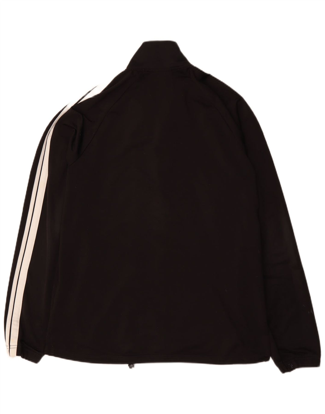 Asics Veste de survêtement pour homme Large Noir Colourblock