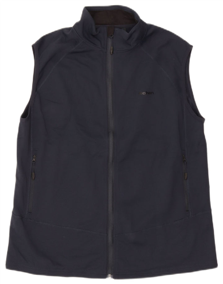 Rohan Veste de survêtement sans manches pour homme en polyester bleu marine Taille L