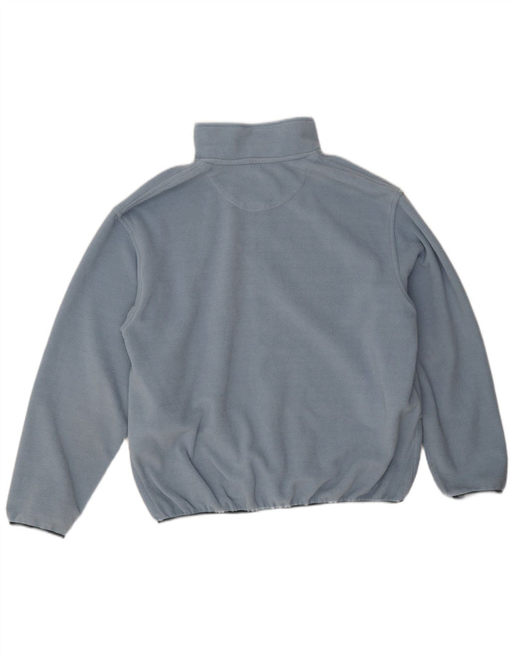 Columbia Veste polaire coupe ample pour homme UK 38 Bleu moyen Polyester