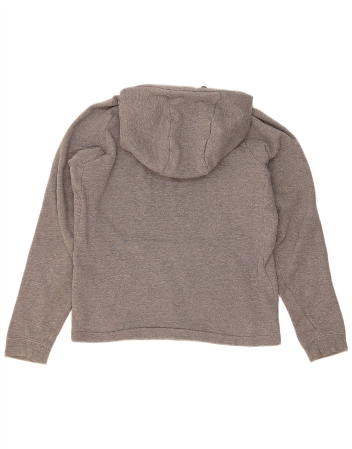 Nike Pull à capuche pour homme en coton moucheté Gris Taille S