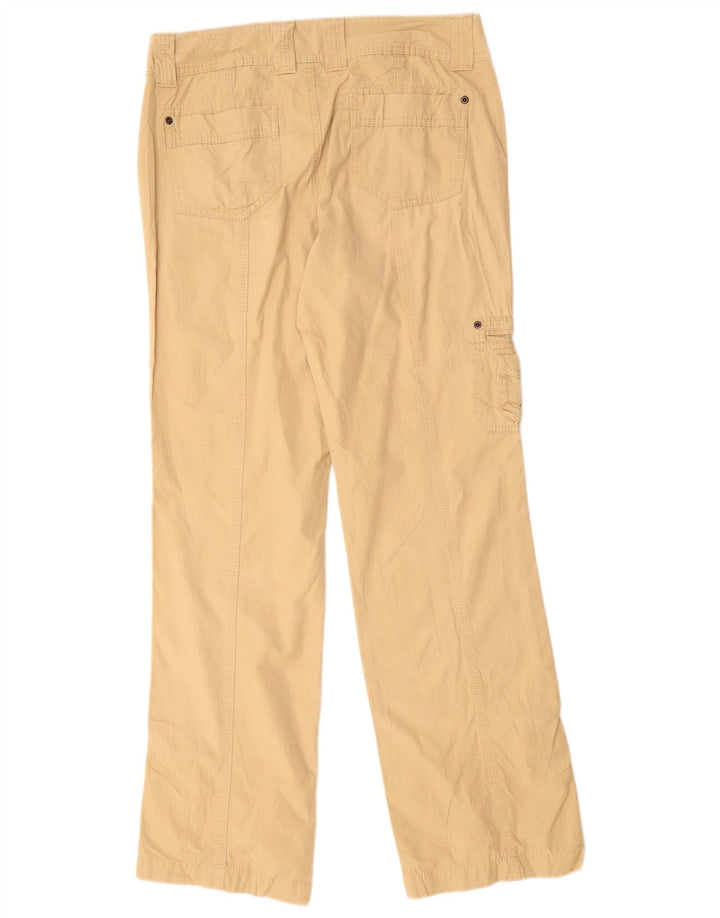EDDIE BAUER Pantalon cargo droit pour femme US 6 Medium W30 L32 Beige