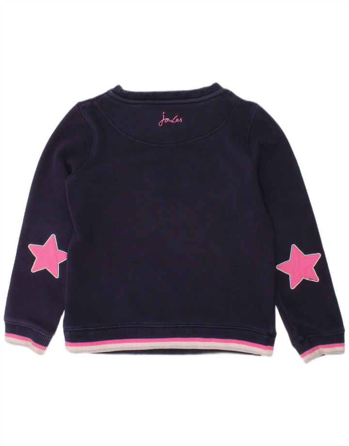 Joules Pull Licorne Fille 7-8 ans Bleu Marine Polyester