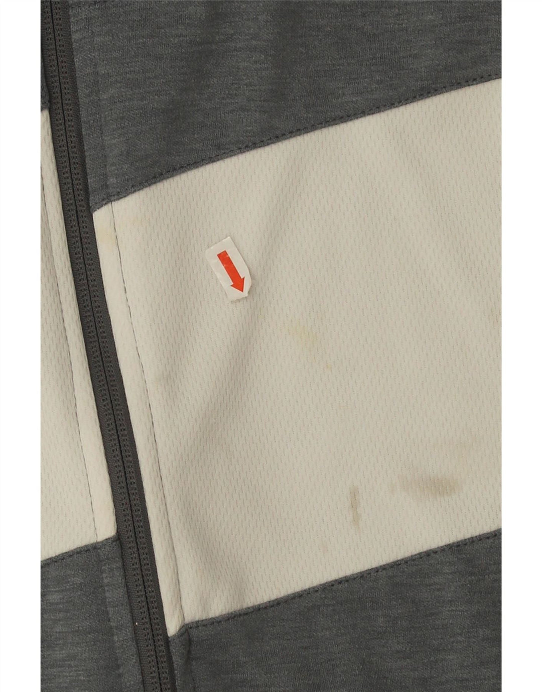 Nike Hommes Dri Fit Survêtement Top Veste Large Gris Colorblock Polyester
