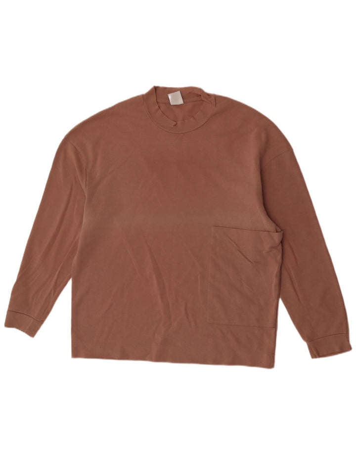 Zara Homme Top Manches Longues Large Marron