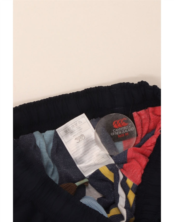 Canterbury Pantalon de survêtement graphique pour femme UK 12 Bleu marine moyen