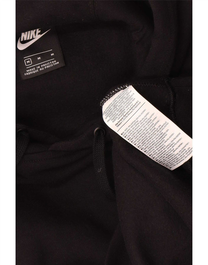 Nike Pull à capuche pour homme en coton noir moyen