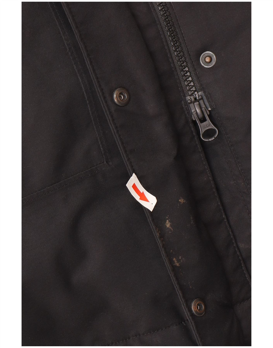 The North Face Manteau rembourré pour femme UK 10 Petit coton noir
