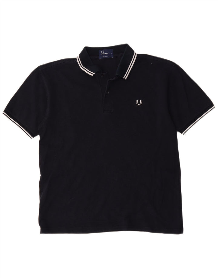 Fred Perry Polo Homme Grand Bleu Marine Coton